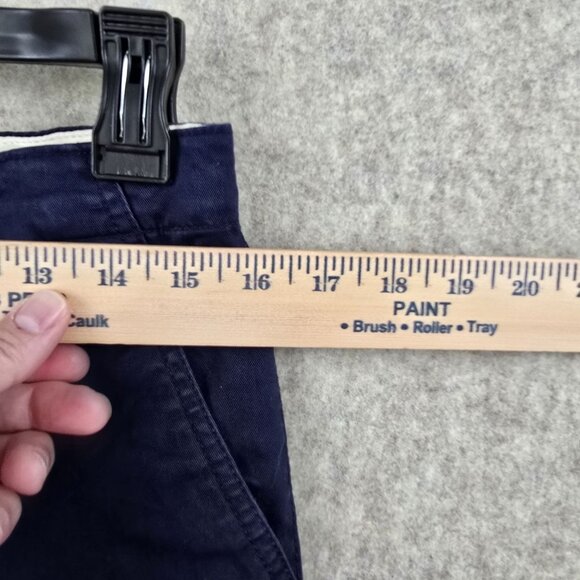 Gap Kids Husky 16 Navy Blue Chinos Pants Boys Cotton Blend - Picture 5 of 6